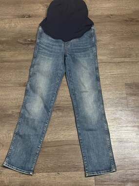 Madewell Over-the-Belly Maternity Stovepipe Jeans